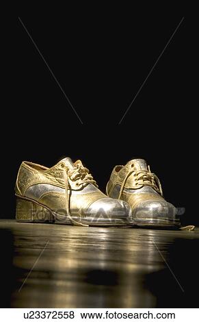 Stock Photo - Pair of platform shoes. Fotosearch