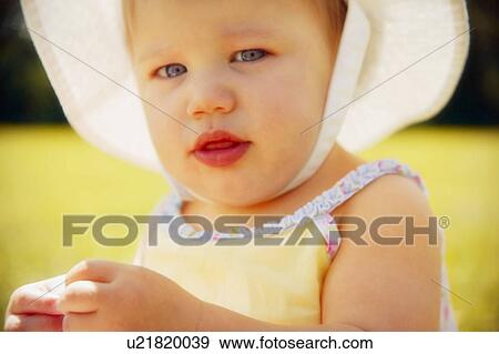 Portrait of a baby View Large Photo Image Stock Photo - Portrait of a baby. Fotosearch