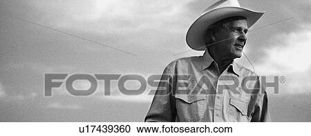 Portrait of a cowboy View Large Photo Image Stock Image - Portrait of a cowboy. Fotosearch