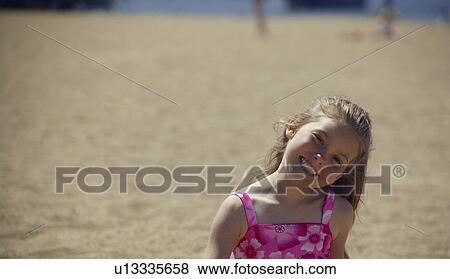 Portrait of a girl View Large Photo Image Stock Photo - Portrait of a girl. Fotosearch