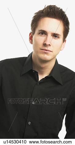 Portrait of a young man View Large Photo Image Stock Image - Portrait of a young man. Fotosearch