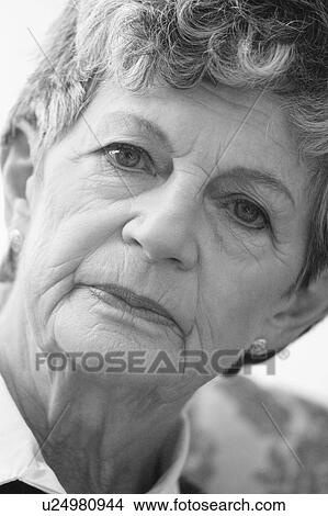 Picture - Portrait of senior. Fotosearch