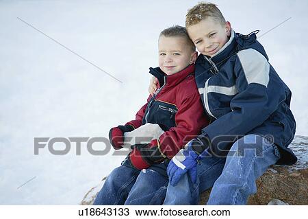 Portrait of two boys View Large Photo Image Stock Image - Portrait of two boys. Fotosearch