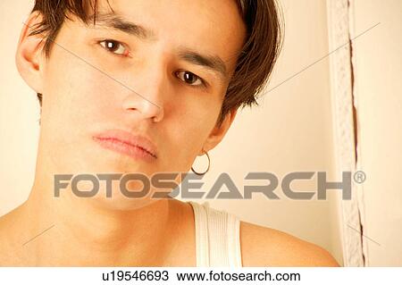 Stock Image - Posing teen. Fotosearch