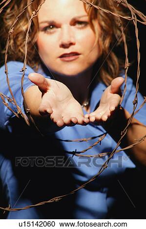 Stock Image - Reaching out for help. Fotosearch