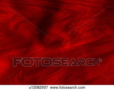 Stock Photo - Red hot flames. Fotosearch