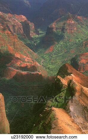 Stock Image - Rocky terrain. Fotosearch