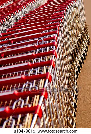 Shopping carts View Large Photo Image Stock Photography - Shopping carts. Fotosearch