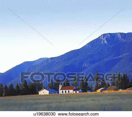 Small town church View Large Photo Image Stock Image - Small town church. Fotosearch