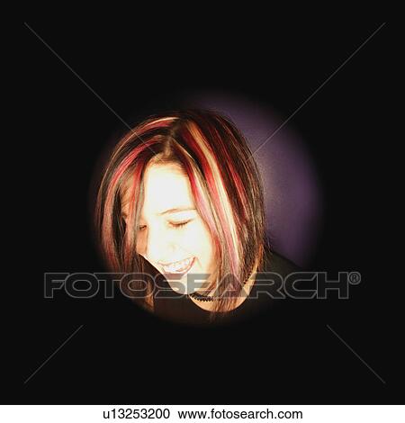 Smiling teenage girl View Large Photo Image Stock Image - Smiling teenage girl. Fotosearch