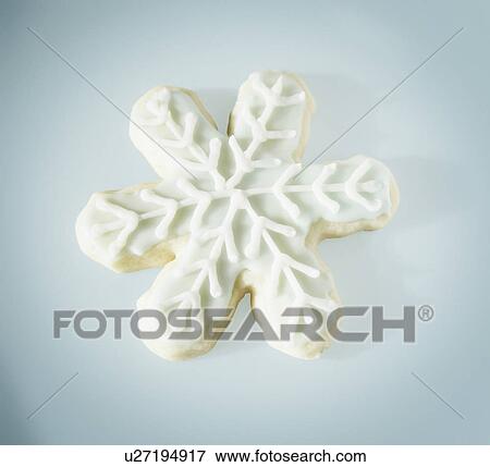 Snowflake cookie View Large Photo Image Stock Photo - Snowflake cookie. Fotosearch