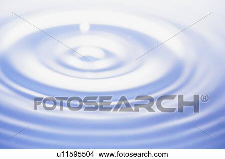 Picture - Soft focus of drop of water. Fotosearch