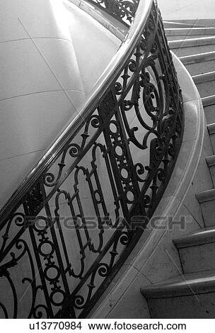 Staircase in a ritzy hotel View Large Photo Image Picture - Staircase in a ritzy hotel. Fotosearch