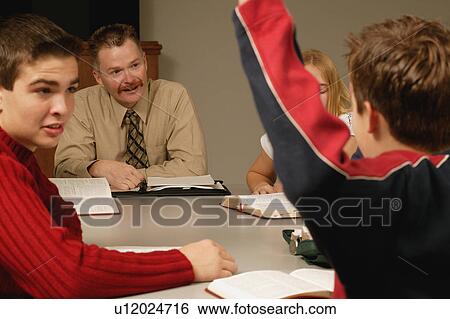 Student asks question View Large Photo Image Stock Photograph - Student asks question. Fotosearch