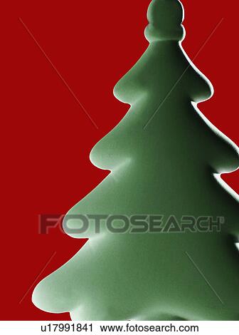 Stock Image - Stylized Christmas tree. Fotosearch