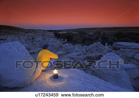 Stock Photo - Taking in the view. Fotosearch