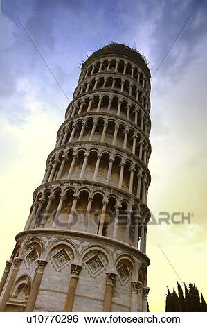 The Leaning Tower of Pisa Tuscany Italy View Large Photo Image Stock Photograph - The Leaning Tower of Pisa Tuscany Italy. Fotosearch