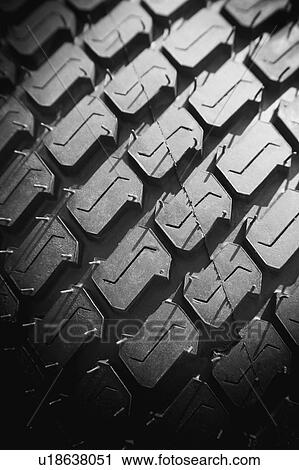 Stock Image - Tire tread. Fotosearch