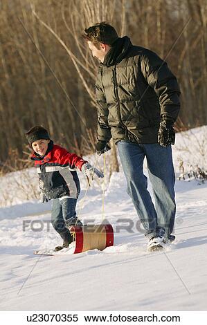 Stock Photography - Tobogganing. Fotosearch