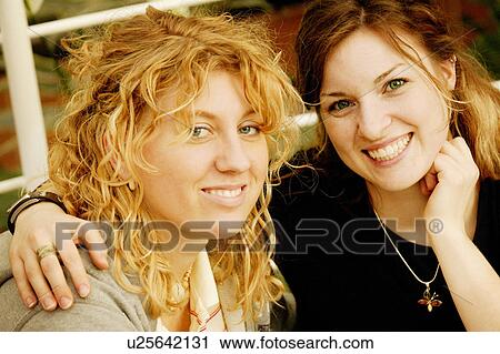 Two women View Large Photo Image Stock Image - Two women. Fotosearch