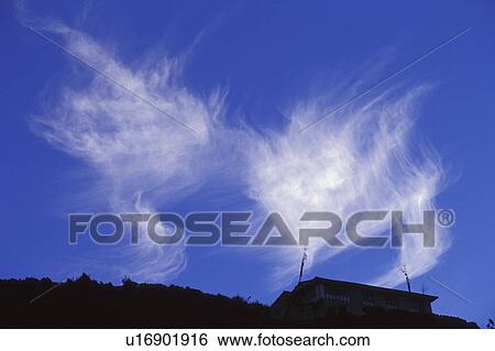 Unusual cloud formation View Large Photo Image Stock Photograph - Unusual cloud formation. Fotosearch