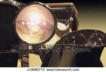 Vintage automobile headlight View Large Photo Image Stock Image - Vintage automobile headlight. Fotosearch