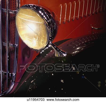 Stock Image - Vintage automobile. Fotosearch