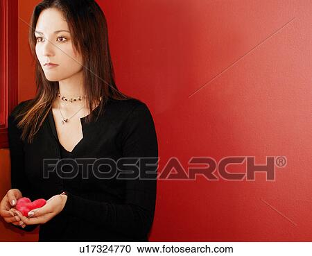 Stock Image - Waiting for love?. Fotosearch