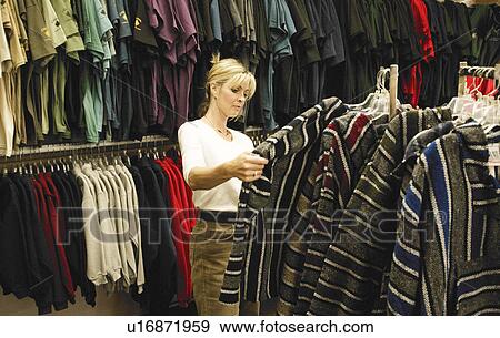 Woman goes shopping View Large Photo Image Stock Photo - Woman goes shopping. Fotosearch