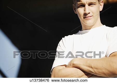 Stock Photograph - Young man. Fotosearch