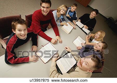 Young people's Bible study View Large Photo Image Stock Photography - Young people's Bible study. Fotosearch