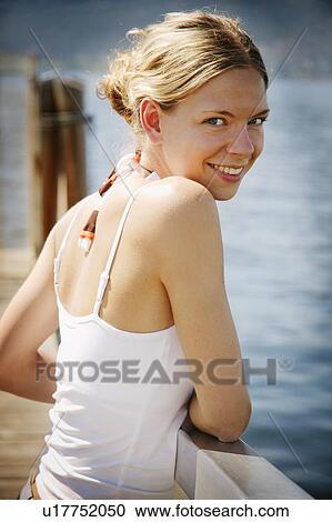 Young woman View Large Photo Image Stock Image - Young woman. Fotosearch