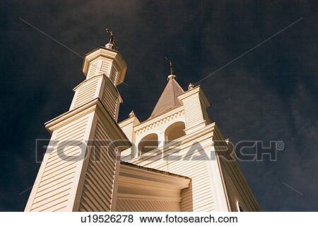 A church steeple View Large Photo Image Stock Photo - A church steeple. Fotosearch