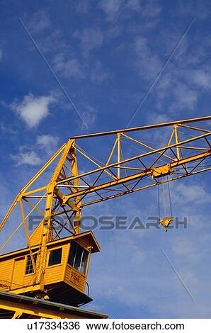 A crane View Large Photo Image Stock Photograph - A crane. Fotosearch