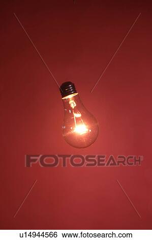 Stock Photograph - A light bulb. Fotosearch