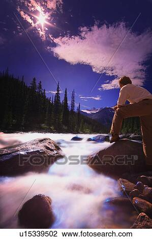 A rushing river View Large Photo Image Stock Image - A rushing river. Fotosearch