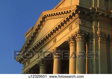 Stock Image - Alberta Legislature, Edmonton, Canada. Fotosearch