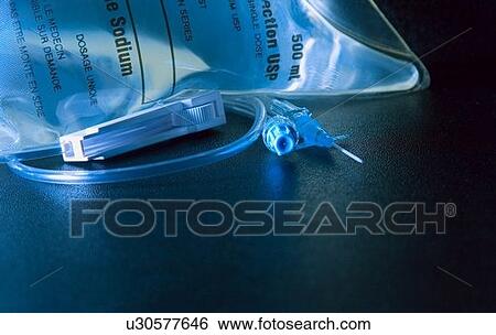 An intravenous bag View Large Photo Image Stock Photograph - An intravenous bag. Fotosearch