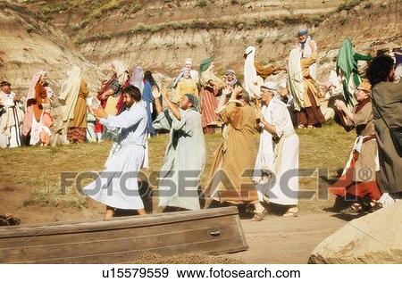 Stock Photo - Crowd marching and dancing. Fotosearch