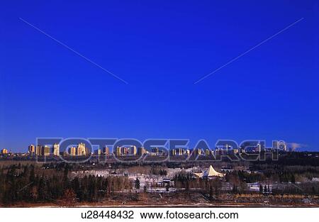 Edmonton Skyline View Large Photo Image Stock Image - Edmonton Skyline. Fotosearch