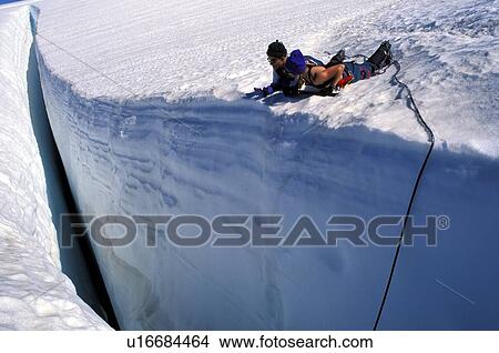 Looking into a frozen crevice View Large Photo Image Picture - Looking into a frozen crevice. Fotosearch