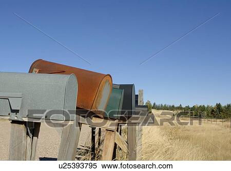 Mailboxes in a row View Large Photo Image Stock Photography - Mailboxes in a row. Fotosearch