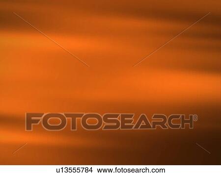 Picture - Orange computer generated design. Fotosearch