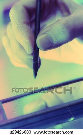 Stock Image - Palm Pilot. Fotosearch