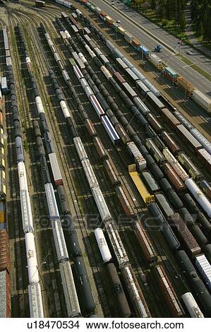 Rail car storage View Large Photo Image Picture - Rail car storage. Fotosearch