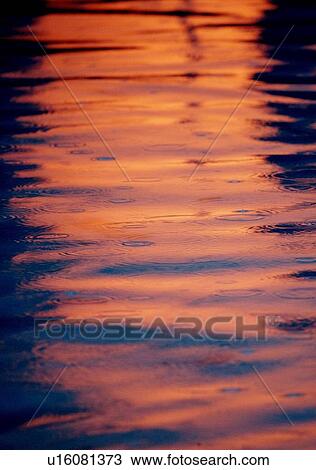 Reflection of a sunset View Large Photo Image Stock Image - Reflection of a sunset. Fotosearch