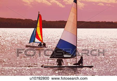 Stock Image - Sailing. Fotosearch