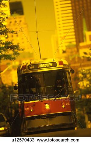 Stock Image - Streetcar. Fotosearch