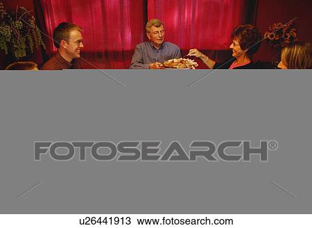 Stock Image - Thanksgiving dinner. Fotosearch