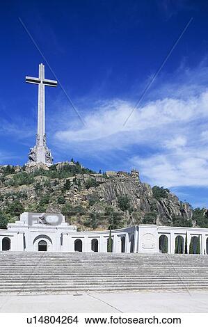 Valle de los Caidos - the resting place of General Franco View Large Photo Image Picture - Valle de los Caidos - the resting place of General Franco. Fotosearch